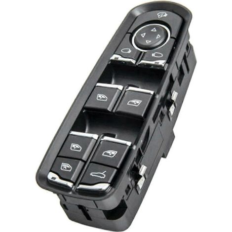 Interrupteur de lève-vitre principal à 13 broches pour Porsche Panamera 2010-2016 7PP959858AF (1/4)