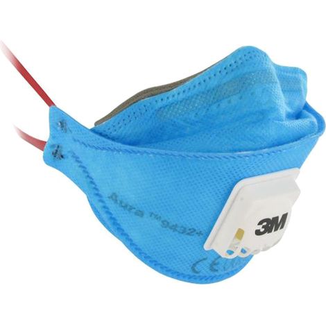 Mascarilla desechable 3M FFP3 Aura 9432+