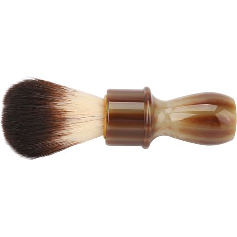 Brosse de rasage pour homme, professionnelle, pour la maison et le salon de coiffure, ergonomique, à poils doux, outil de rasage du visage (1/5)