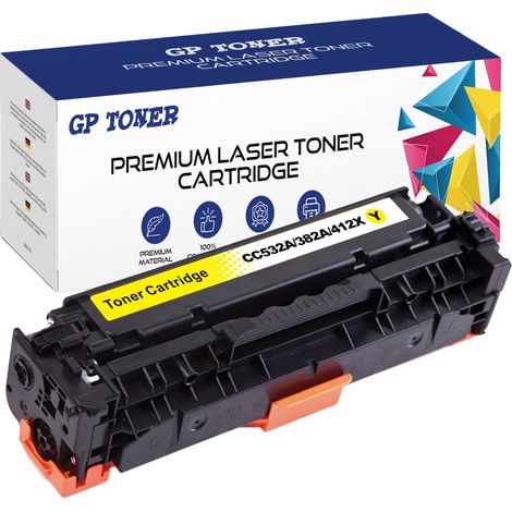 Toner für HP CC532A/CE412X/CF382X Gelb GP (1/5)