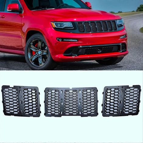Kit de grille décorative pour calandre avant de voiture (modèles 2014-2016) (1/5)