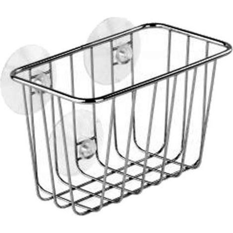 tatay cestillo inox rectangular con ventosa 150x90x100 6590200