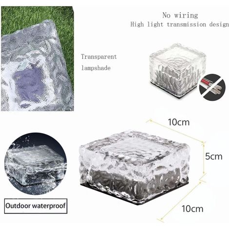 2 luci solari da giardino, impermeabili per vialetto, patio, terrazzo, illuminazione decorativa automatica - ALTRO (1/3)