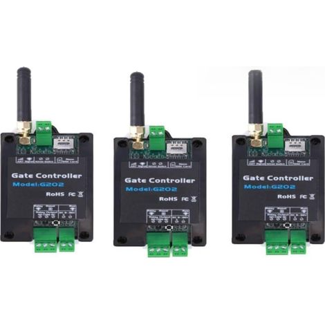 Kit d'ouvre-portes automatiques Contrôle d'accès à distance sans fil Téléphone portable Ouvre-porte à distance Volets de porte de garage Contrôleur WiFi pour accessoires de portail coulissant ( Color (1/5)