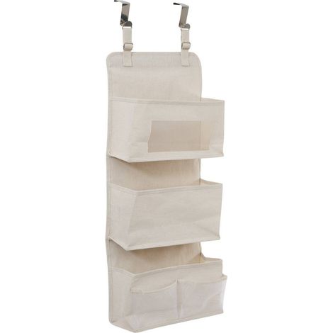 Organizador de puerta de tela dressy plus, color beige - 5five (1/5)