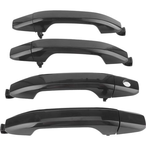 Poignées de porte noires brillantes 4 pièces 22923605 23236150 22929464 22923599 pour Chevy Silverado (1/5)