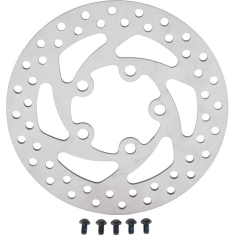 Disque de frein large de 100 mm en acier inoxydable 5 trous avec 5 vis pour scooter électrique Xiaomi M365 (1/5)