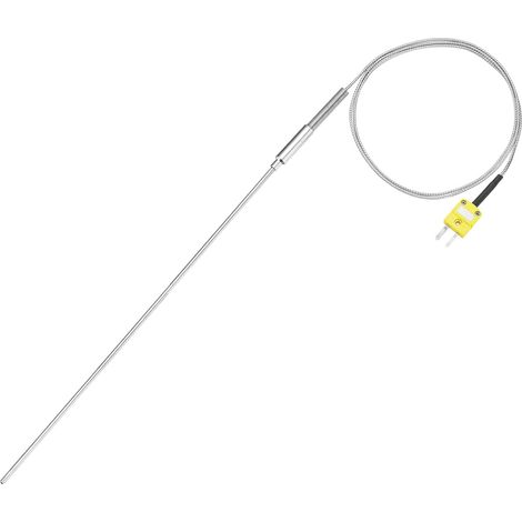 Thermocouple de Type K avec Fiche Fil de 4x300mm 3,3Pieds (1/5)
