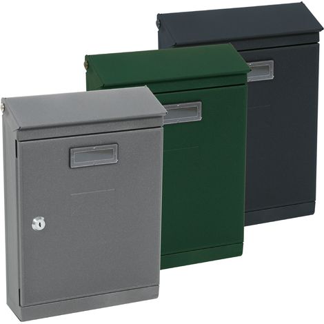 CASSETTA POSTALE 'GARDENIA' cm 23 x 85 x h 32 - grigio antracite