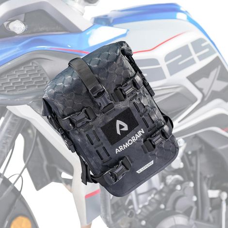 Motorrad Sturzbügeltasche 6L wasserdicht, Universal-Werkzeugtasche mit Schultergurt