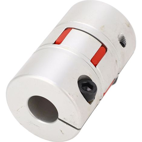 Accouplement flexible Plum, connecteur en alliage d'aluminium, joint d'accouplement flexible pour moteur, diamètre d'alésage 16 mm (1/5)
