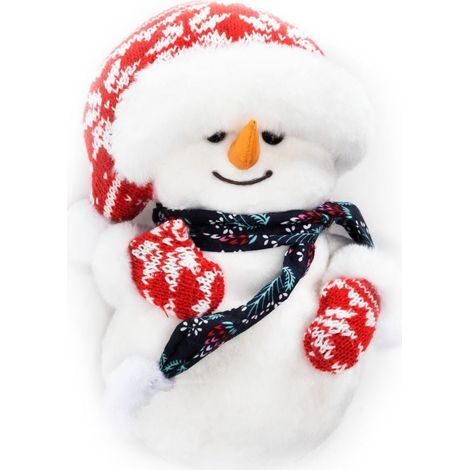 TrendLine Dekofigur Schneemann zum Aufhängen 14x9x20 cm Weihnachten Xmas