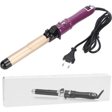 Fers à boucler automatique 28mm Violet, Réglage de température, Fer à friser professionnel 110‑240V (1/5)