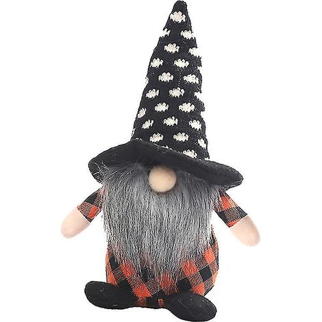 1 Rudolph-Gnom-Puppe für Halloween-Dekorationen