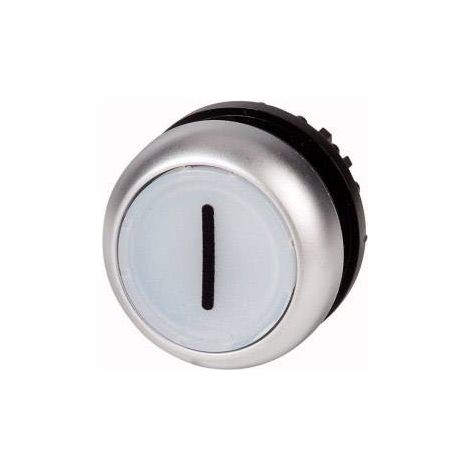 Eaton 216963 M22-DRL-W-X1 Bouton-poussoir lumineux à rappel collerette plastique 1 pc(s)
