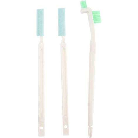 18-teiliges Set kleiner Haushaltsreinigungsbürsten, Tiefenreinigungsbürsten für Fugen und andere schwer zugängliche Stellen-17.3x1.1cm (1/3)