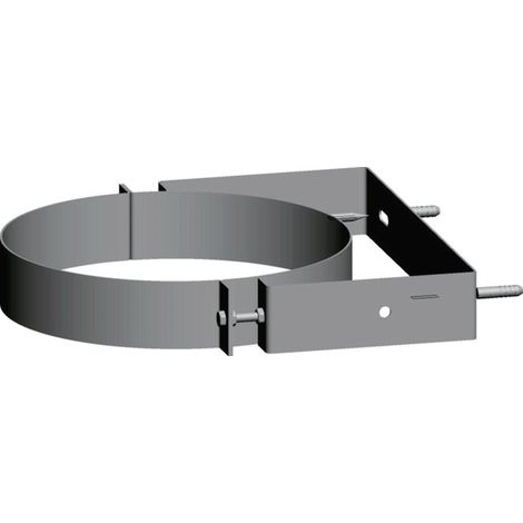 Wolf Wandhalterung DN400 verstellbar aus Edelstahl, 2651448