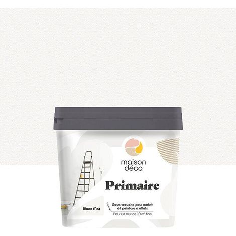 Imprimación para pintura de efectos, blanca, 1.000 l MAISON DECO (1/3)