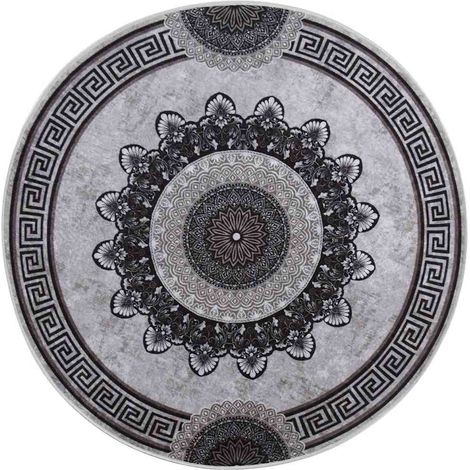 Maison Exclusive - Tappeto Lavabile φ120 cm Multicolore Antiscivolo (1/5)