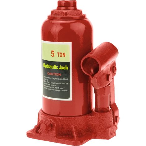 PrimeMatik - Cric hydraulique de bouteille de 5 Tm (1/5)
