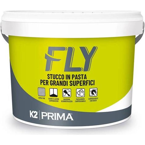STUCCO IN PASTA P/GRANDI SUPERFICI K2 FLY  4 KG