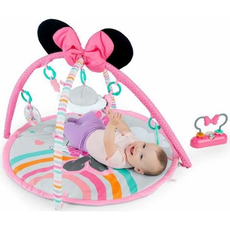 DISNEY BABY -MINNIE- Tappeto da gioco evolutivo per neonati con arco e giocattoli sensoriali e musicali, regalo per neonati (1/5)