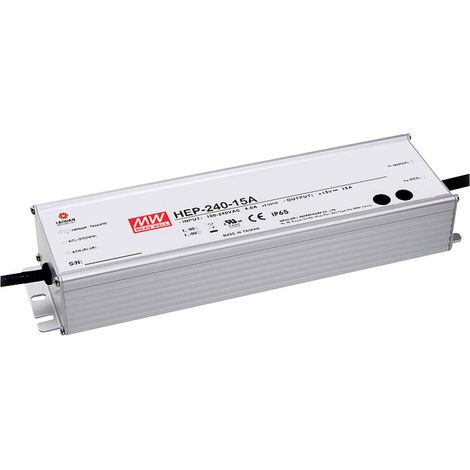 Mean Well HEP-240-48A Alimentation encastrable CA/CC 5000 mA 240 W 48 V/DC extrémités de câble ouvertes