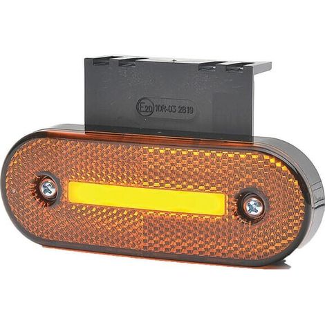 Luce di ingombro LED'con indicatore di direzione rettangolare 12-24 V 115,3x41,3x20 mm UNIVERSALE LA30155IND (1/5)