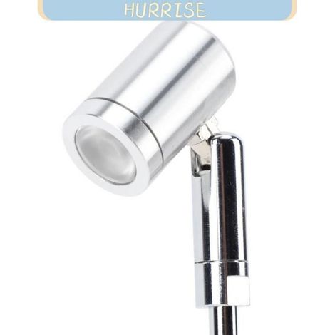 Tbest Mini lampe d'affichage de vitrine de bijoux LED Mini projecteur vitrine de bijoux lumières Lumière neutre à clip argenté (1/5)
