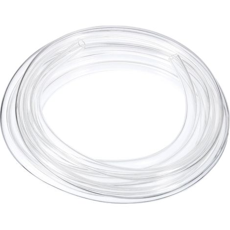 Tube en PVC, 9mm ID x 12mm OD x 1.5mm Épaisseur, Tuyau Aquarium, Tube en PVC Transparent de 4m de Long, Tuyau D'Eau en Plastique Léger et Flexible pour L'Aquaponie (1/5)