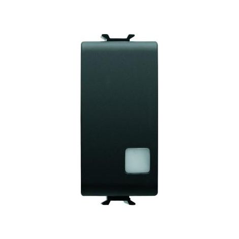 INVERSEUR 1M 1P 16AX LUM. SIGN. NOIR GEWISS GW12093