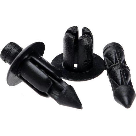 50 clips de fixation pour boucle de voiture, rivets de 6 mm pour carénage, garde-boue et panneau de porte, compatibles avec Suzuki Hayabusa GSXR 1300, 1000, 750 et 600 (1/5)