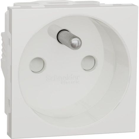 Base presa Schuko 2P + TT F polare SCHNEIDER NU303918E