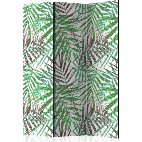 Paravent 3 Volets "Wild Leaves" 135x172cm (1/2)