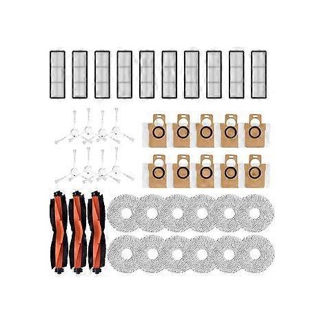 Accessoires pour l'aspirateur robot X20+/X20Plus : brosse principale, filtre, chiffons de nettoyage, sac à poussière (pièces de rechange) (1/5)