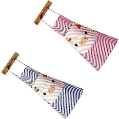 Ensemble de tabliers de cuisine anti-taches à motif cochon, 2 pièces, en coton et lin. (1/5)