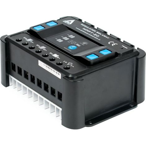 Azo Digital regulador de carga solar negro 20A (1/2)