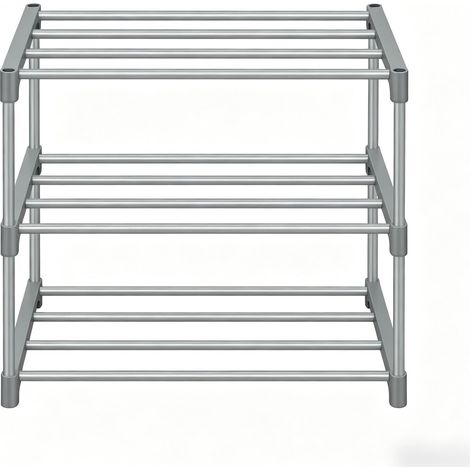 CAIziRange-chaussures ouvert, meuble de rangement sur pied, meuble de rangement (uniquement le meuble de rangement) (1/5)