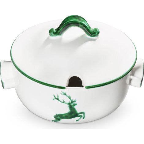 Gmundner Ceramics Ciervo Verde, olla sopera (2L) (1/3)
