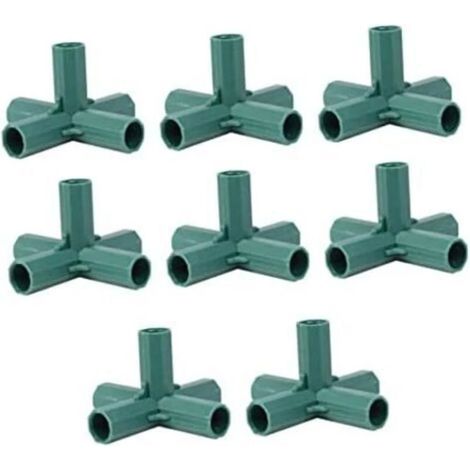 Raccords pour tuyaux d'irrigation goutte à goutte, éléments de renforcement pour jardin, pièces tubulaires, tuyaux de renforcement pour jardin, piliers, coudes, supports (1/5)