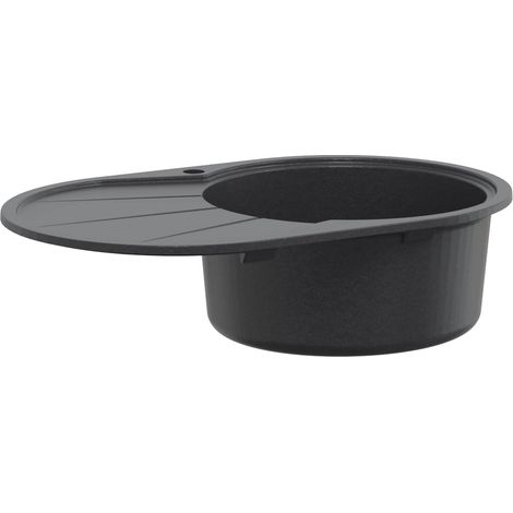 Fregadero de cocina de un seno Granito 77 x 49 x 20.5 cm vidaXL (1/5)