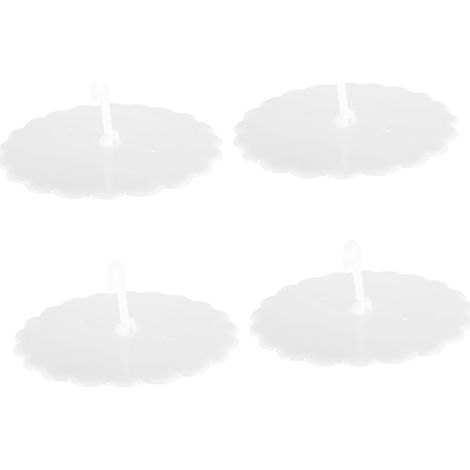 Lot de 4 crochets adhésifs pour baldaquin, type rideau lit (1/5)