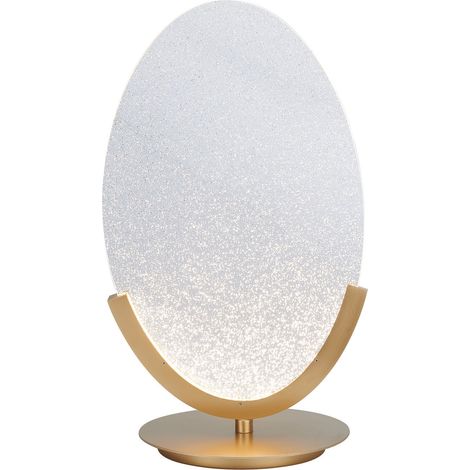 Lampe design, Lampe à poser dorée OASIS 44 cm Doré en Metal, MANTRA