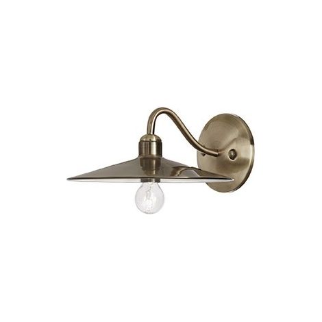 Ideal Lux Cantina - 1 Licht Innenwandleuchte Antik Messing, E14