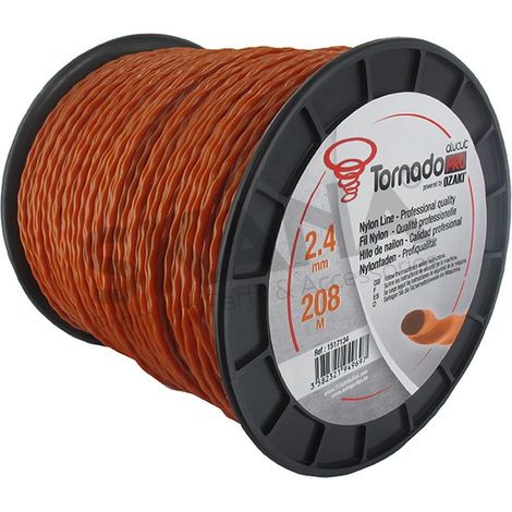 BOBINA TAGLIABORDI LINEA 2,4MM RIF 1517134 COMPATIBILE TORNADO