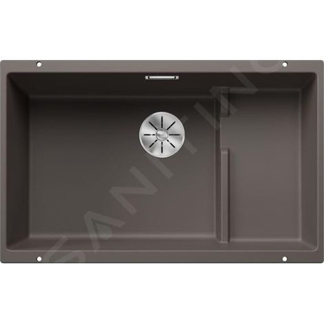 Evier Blanco Subline 700-U Level Silgranit - GRIS VOLCAN - Accessoire : Avec (1/5)