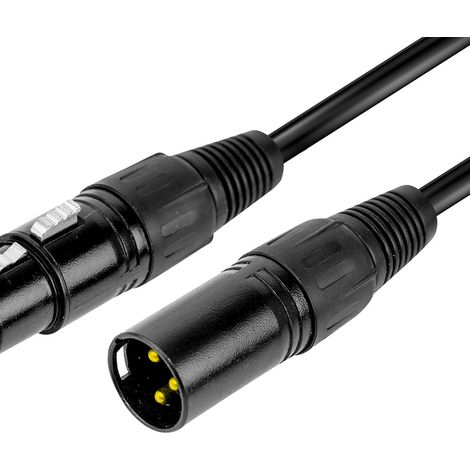 Cable de Audio XLR Macho/Hembra Karma RDM C15 - 5m (1/2)