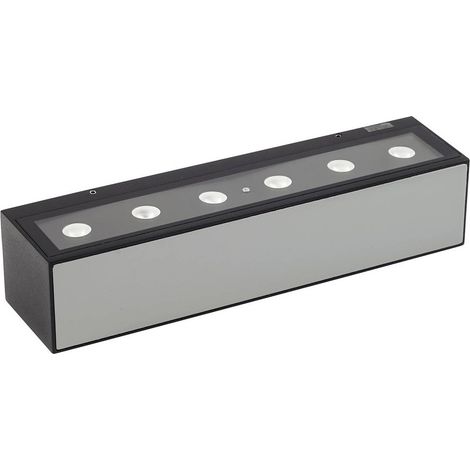 Lucande LED 'Selim' in Nero da Alluminio (1/5)