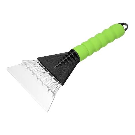 Grattoirs À Glace pour Pare-Brise De Voiture 10" x 5" Noir/Vert (1/5)