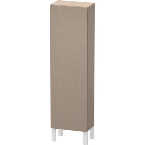 Duravit L-CUBE mobile 400x243x1320mm apertura sinistra biancheria